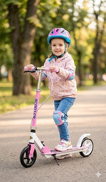 scoot: Детский самокат, Двухколёсный, Новый — 1