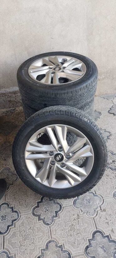 Disk təkərlər: İşlənmiş Disk təkər Hyundai 205 / 55 / R 16, 5 Boltlu