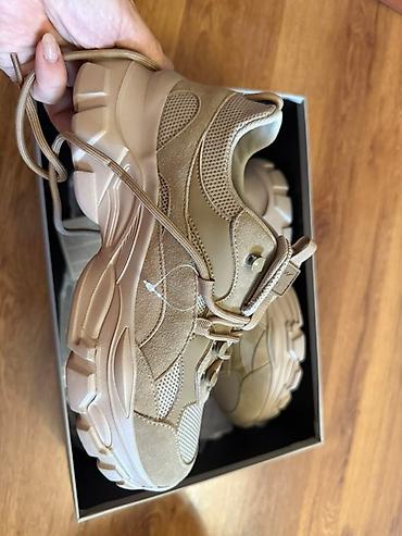 Кроссовки и спортивная обувь: Кроссовки, 40, Max Mara Weekend, Новый, цвет - Бежевый, Бесплатная доставка, Платная доставка, Самовывоз — 4