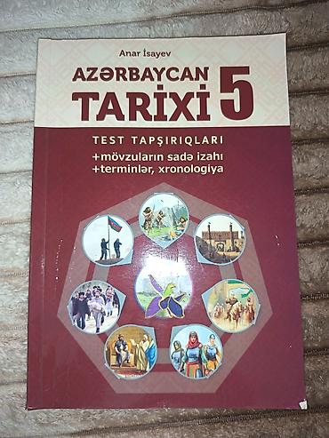 Kitablar və jurnallar: Məhsul: “Azərbaycan Tarixi 5” – test tapşırıqları toplusu Müəllif — 1