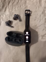 Dinamiklər və kolonkalar: İşlənmiş Simsiz (Bluetooth) Qulaqcıqlar, Honor, rəng - Boz