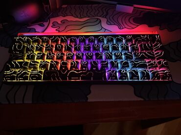 Klaviaturalar: NACODEX-Ajazz mexaniki klaviatura – kompakt ölçülü, RGB işıqlandırmalı — 1