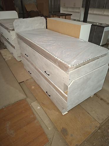 bunk bed: Односпальная кровать, Новый, С матрасом, длина - 190 см — 6
