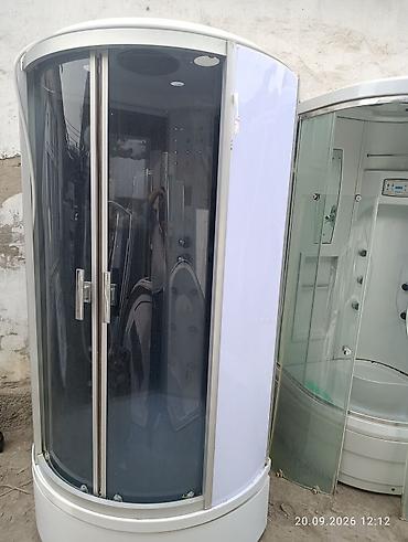 ёмкость для душа: Душевая кабина Полукруглая, Размер: 1 x 1 см, Покрытие: Матовое — 5