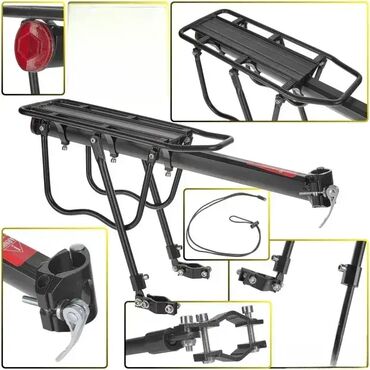 Dodaci za bicikl: Partreger za bicikle – aluminijumski, do 50 kg – Keltin, Poljska — 8