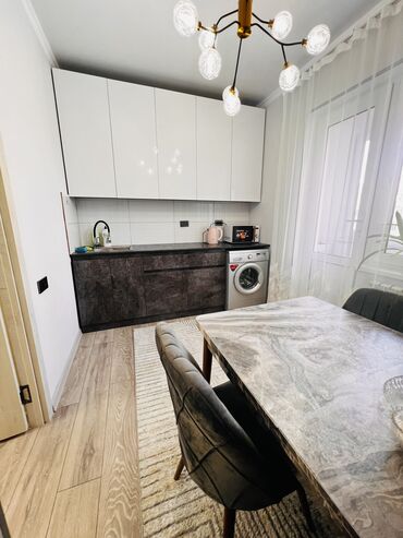 продать квартиру в бишкеке: 2 комнаты, 52 м², 105 серия, 4 этаж, Евроремонт