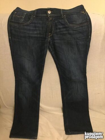 Farmerke: Original Replay farmerice 33 / 28 100% cotton Polustruk 44cm — 7