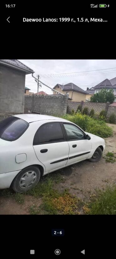 шавролет ланос: Daewoo Lanos: 1999 г., 1.5 л, Механика, Бензин, Седан