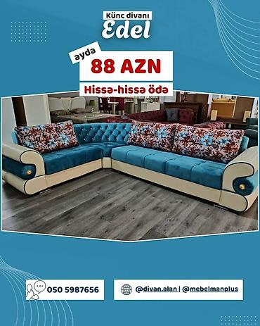 Divanlar: Künc divan, Yeni, Açılan, Bazalı, Parça, Ünvana pulsuz çatdırılma — 7