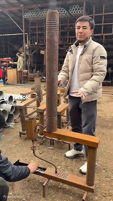 Другие отопительные приборы: Печь-обогреватель на отработанном масле (капельная подача) - — 10