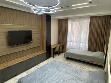 квартиры в арча бешике: 1 бөлмө, Душ кабинасы, Жаздык, жууркан-төшөк каптары, Кондиционер