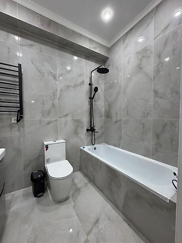 нужны квартиранты: 3 комнаты, 110 м², Асанбай мкр Элитка, 5 этаж, Дизайнерский ремонт — 8