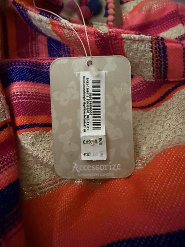 bazar sumkası: Accessorize brendindən boho tərzli rəngarəng bel çantası/ryukzak — 4