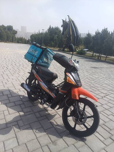 kreditlə motosiklet: Moon - Zx50 50 sm3, 2023 il, 8 km