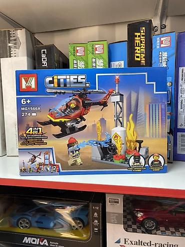 Балдар дүйнөсү: Конструктор Cities MG1566A «Пожарная служба / Emergency Response» — — 1