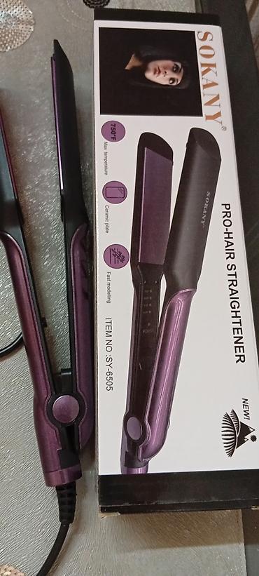 sokany: Sokany Pro-Hair Straightener (Model: SY-6505) - Geniş plitəli — 3