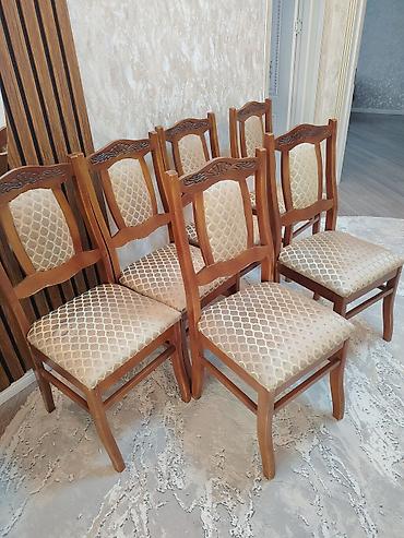 Qonaq otağı üçün, İşlənmiş, Qatlanmayan, rəng - Bej Stul