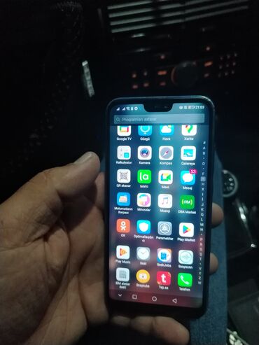 Huawei: Huawei P20 Lite, 64 GB, rəng - Göy, İki sim kartlı