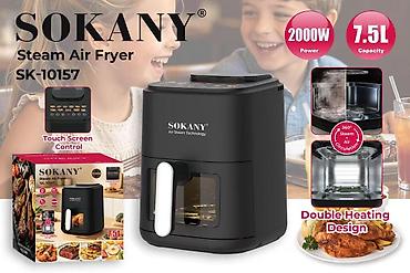Аэрогриль с паром SOKANY SK‑10157 - Мощность: 2000 Вт - Объём