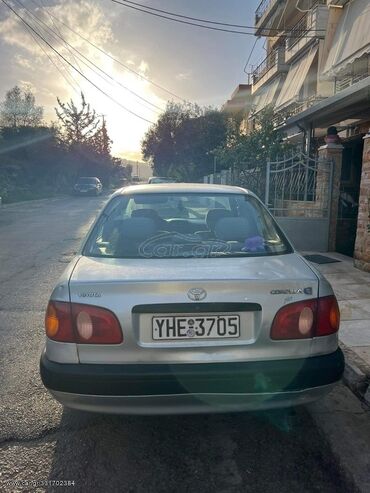 Οχήματα: Toyota Corolla: 1.3 l. | 1999 έ. Χάτσμπακ