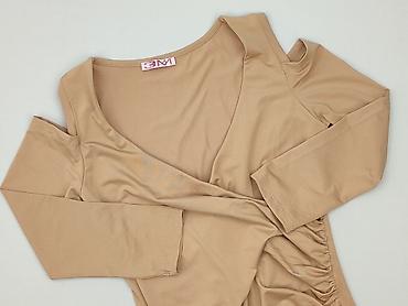 beige: Bluzka damska, rozmiar S — 1