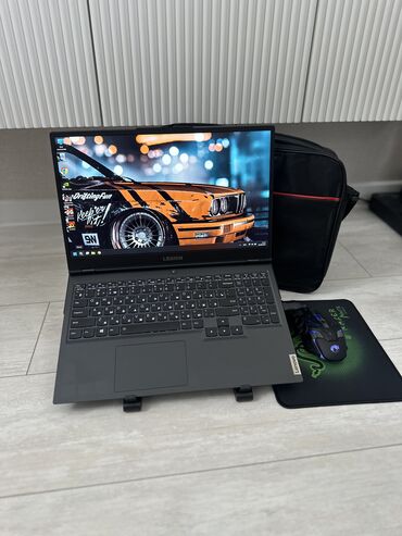 ноутбук 2060: Ноутбук, Lenovo, 16 ГБ ОЭТ, AMD Ryzen 5, 15.6 ", Колдонулган, Татаал эмес тапшырмалар үчүн, эс тутум NVMe SSD