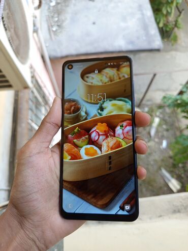 Samsung: Samsung Galaxy A21S, 32 GB, rəng - Göy, Barmaq izi