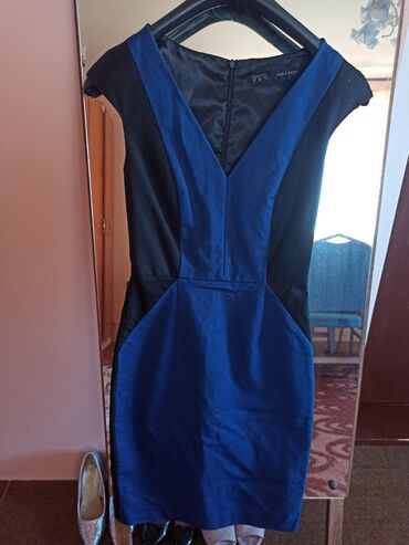 vezivanje mašne na haljini: Zara XS (EU 34), Koktel, klub, Drugi tip rukava