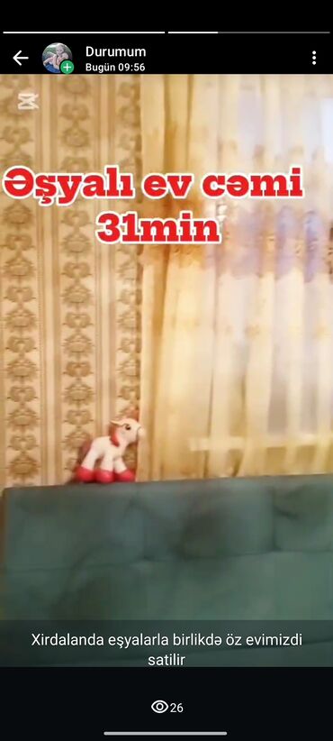 Həyət evləri və villaların satışı: Xırdalanda əşyalarla birlikdə satılan həyət evi.Kim istese yazsin -da lalafo.az — 7 Həyət evləri və villaların satışı: Xırdalanda əşyalarla birlikdə satılan həyət evi.Kim istese yazsin — 7