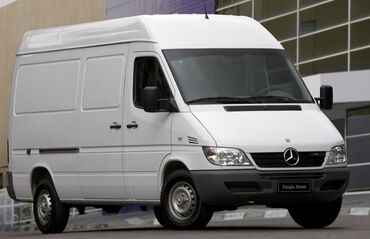 mercedes benz sprinter 2 9: Көчүү, эмеректерди көчүрүү, Регион боюнча, Шаар ичинде, жүк ташуучу жумушчусу жок