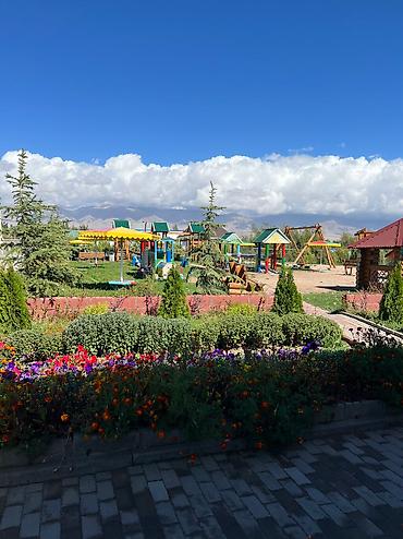 Иссык-Куль 2026: Коттедж, коттедж 84 ЦО Радуга West, Кош-Кол, Детская площадка, Парковка, стоянка, Охраняемая территория — 17