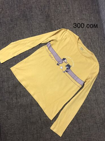 блузка рубашка: Детский топ, рубашка, Б/у