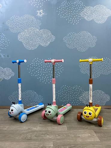 Samokatlar: 🛴🐞✨ Böcəkli İşıqlı və Musiqili Uşaq Samokatı! ✨🐞🛴 Balacalarınızın — 4