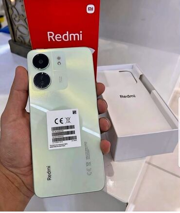 аккумуляторы для смартфонов в бишкеке: Xiaomi, Redmi 13C, Новый, 128 ГБ, 2 SIM