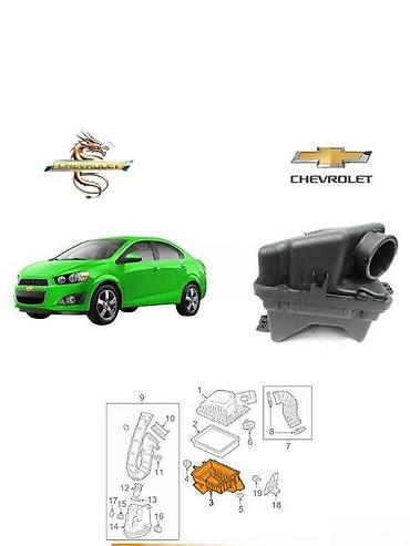 ruçqa: Chevrolet Aveo 2015 il, Çin — 1