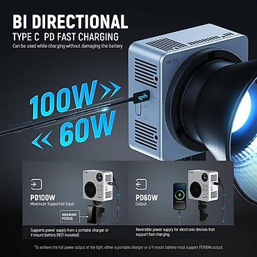 Фото и видеокамеры: ✅ Neewer firmasından 80W gücünə və daxili batareyaya malik RGB LED — 8