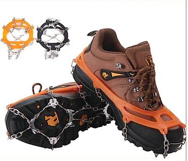 Другие товары для зимнего спорта: Универсальные накладки-кошки для обуви с цепями и шипами - — 1