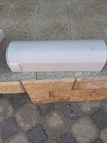 hamam ucun tulpan: Divar tipli keramika əl-üz yuma lavabosu və pedestal komplekti - — 3