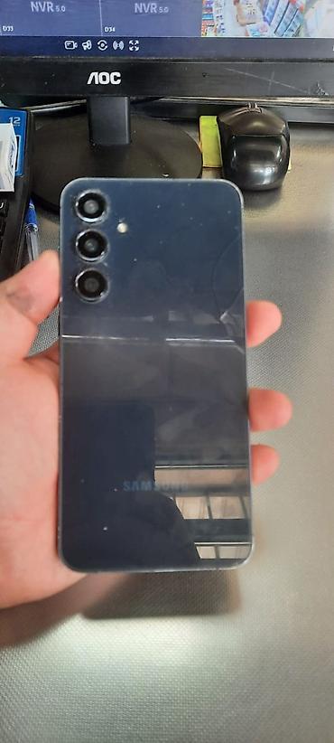 самсунк 25: Samsung Galaxy A55 5G, Б/у, 256 ГБ, цвет - Серый, 2 SIM — 3