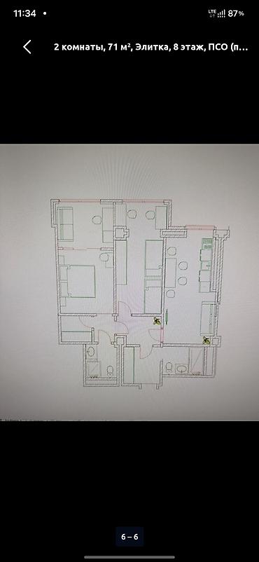 Новостройки от застройщика: Сдан, Элитка, 2 комнаты, 71 м² — 7