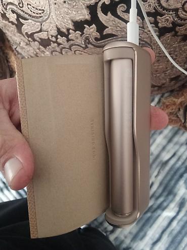 IQOS orginal tütün qızdırıcısı satılır. Cihaz zərif qızılı-bej — 1