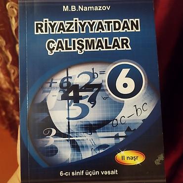 Школьные учебники: Məhsul: “Riyaziyyatdan Çalışmalar” – 6-cı sinif üçün vəsait Müəllif — 1