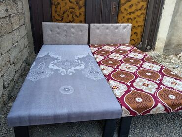 Pastel dəstləri: Təzə çarpayılar. 1 nəfərlik çarpayılar 60manat. 2 nəfərlik taxt — 29