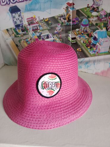 patofne novi sad: Sun hat, For girls, color - Pink