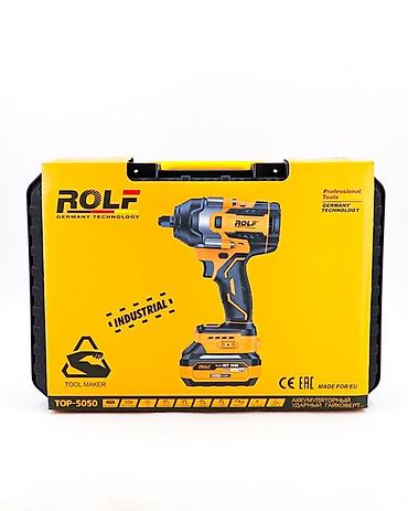 tools: Гайковерт аккумуляторный ударный ROLF (Germany Technology) — 3