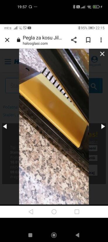 Prese za kosu: Pegla za kosu profi sirokih grejnih ploca
Za frizere odlicna

Mirjevo — 8