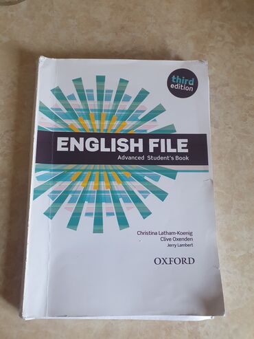 продаю нарды: Срочно!! Продаю книгу Oxford English file уровень Advanced Б/у Книга