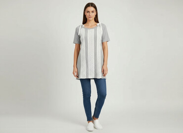 elegancka tunika plus size: Туніка жіноча, розмір M