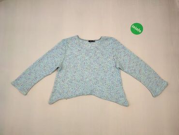 Bluzki: Bluza M (EU 38), stan - Dobry, wzór - Jednolity kolor, kolor - Błękitny
