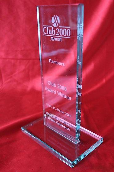 cacanke oglasi: STAKLENA PLAKETA CLUB 2000, MARRIOTT, 2006. | Staklena Plaketa Club — 1